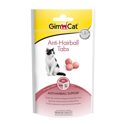 GimCat Anti-Hairball con malta para gatos image number null